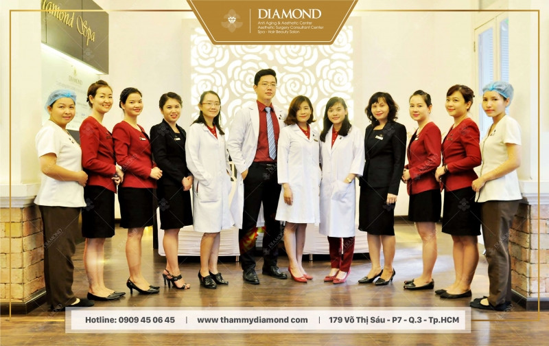 Đội ngũ bác sĩ và chuyên viên giàu kinh nghiệm của Diamond