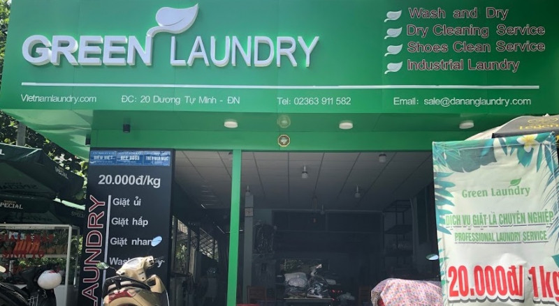 Dịch vụ giặt ủi Green Laundry