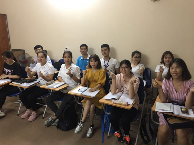 Lớp học tiếng Trung tại trung tâm ngoại ngữ Phương Nam - Bắc Ninh
