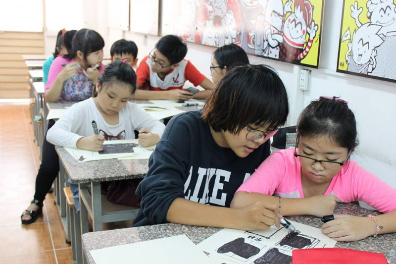 Lớp học vẽ tại Comic Media Academy