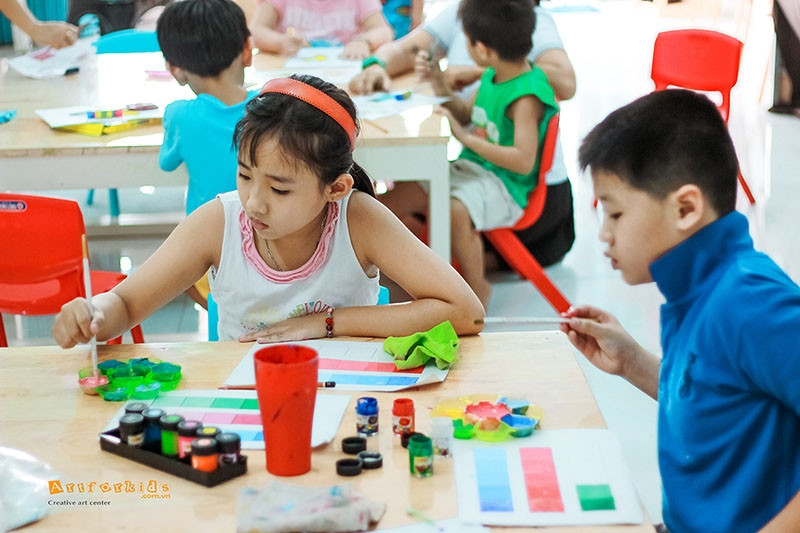 Lớp vẽ thiếu nhi Art for kids