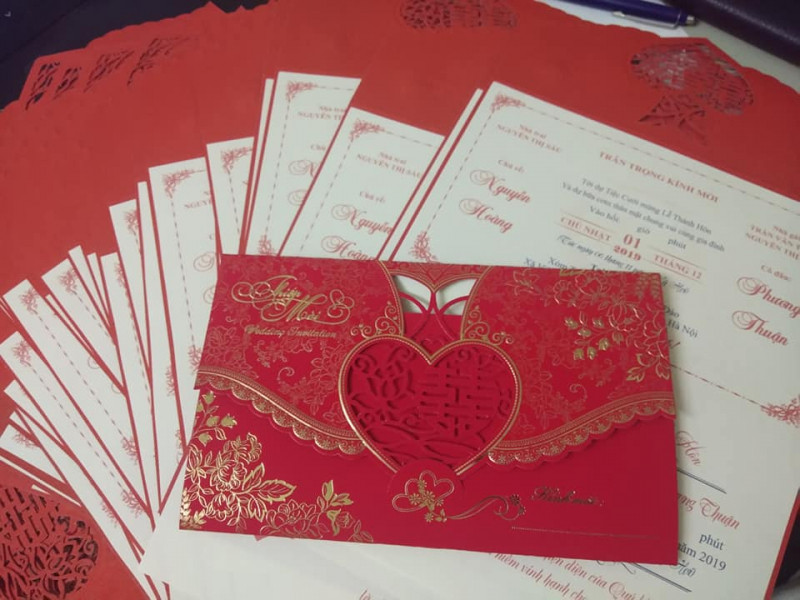 Thiệp cưới 215 Quang Trung