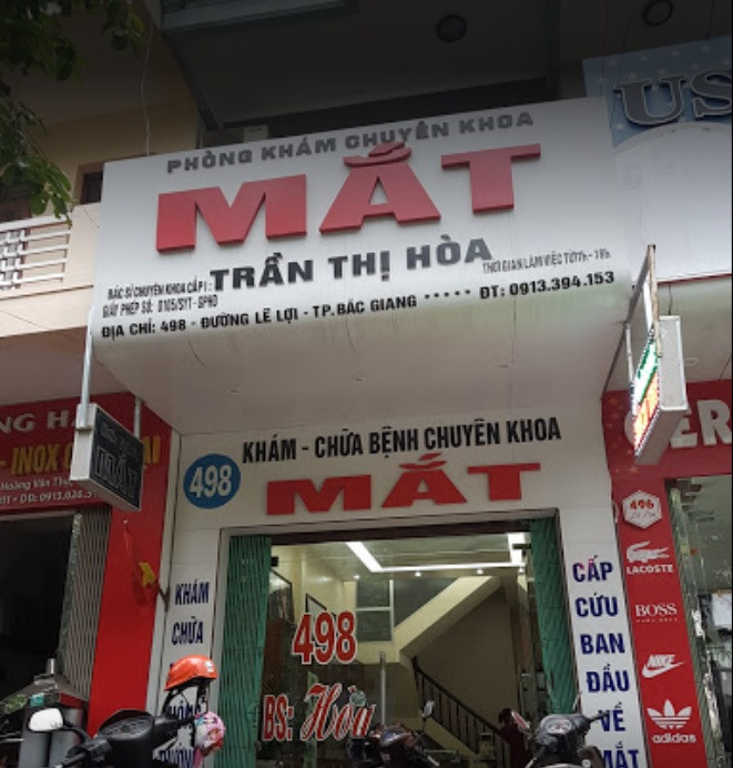 Phòng Khám Chuyên Khoa Mắt Trần Thị Hoà