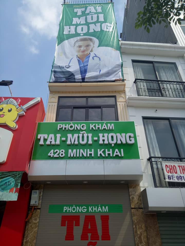 Phòng khám tai mũi họng 428 Minh Khai được nhiều bệnh nhân nhận xét là ﻿phòng khám sạch sẽ, bác sỹ nhiệt tình chu đáo, đáng tin cậy và yên tâm