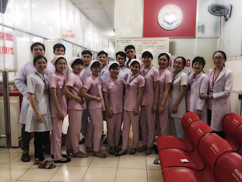 Đội ngũ Y bác sĩ và nhân viên y tế của phòng khám