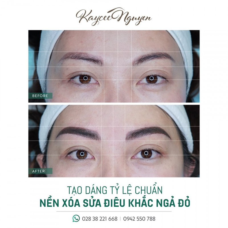 Kaycee Nguyen - Điêu khắc chân mày