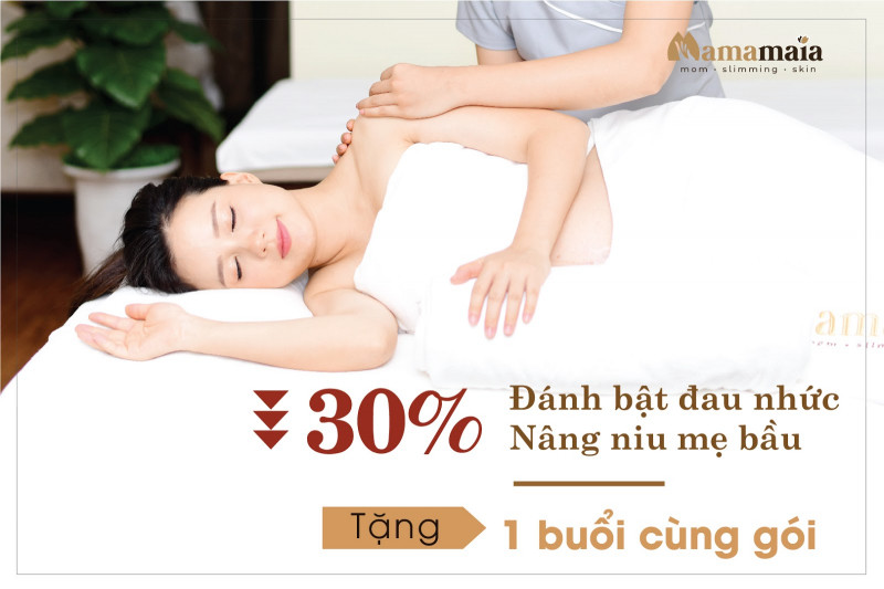 Ưu đãi chăm sóc bầu - Sau sinh tại Mama Maia Spa