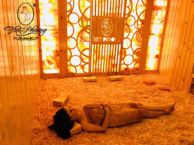 Xông hơi đá muối Việt Phượng Spa