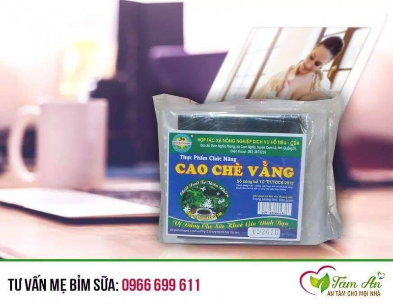 Sản phẩm chè vằng Lục Quân 1