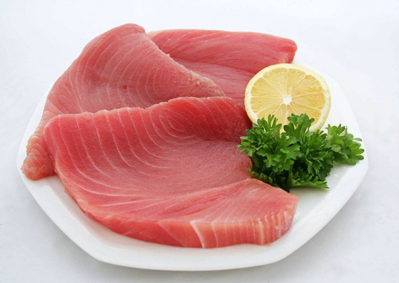 Cá ngừ chất lượng, giá tri dinh dưỡng cao luôn sẵn tại quán.