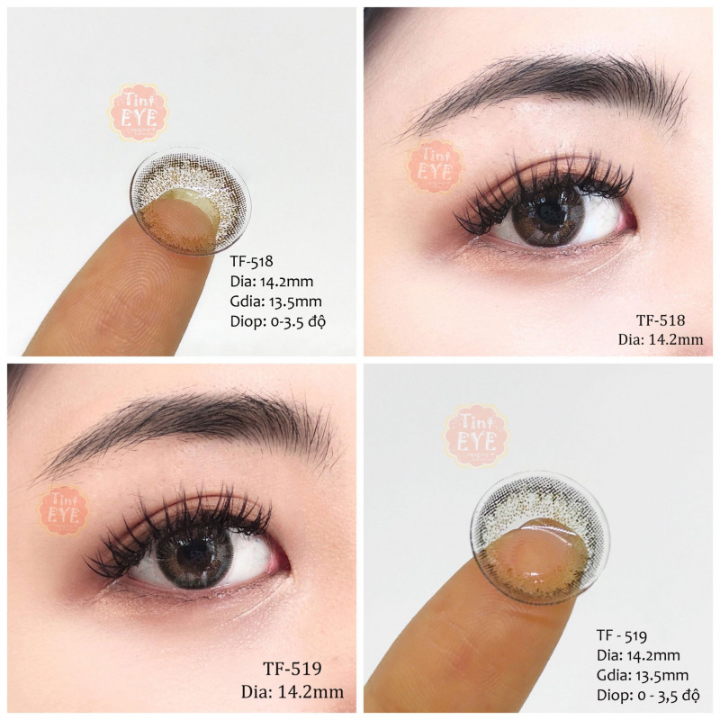 9 loại kính áp tròng của Tint Eye Lens