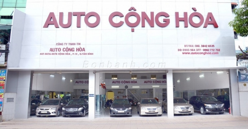 Auto Cộng Hòa là một trong những địa chỉ mua ô tô cũ uy tín nhất ở thành phố Hồ Chí Minh