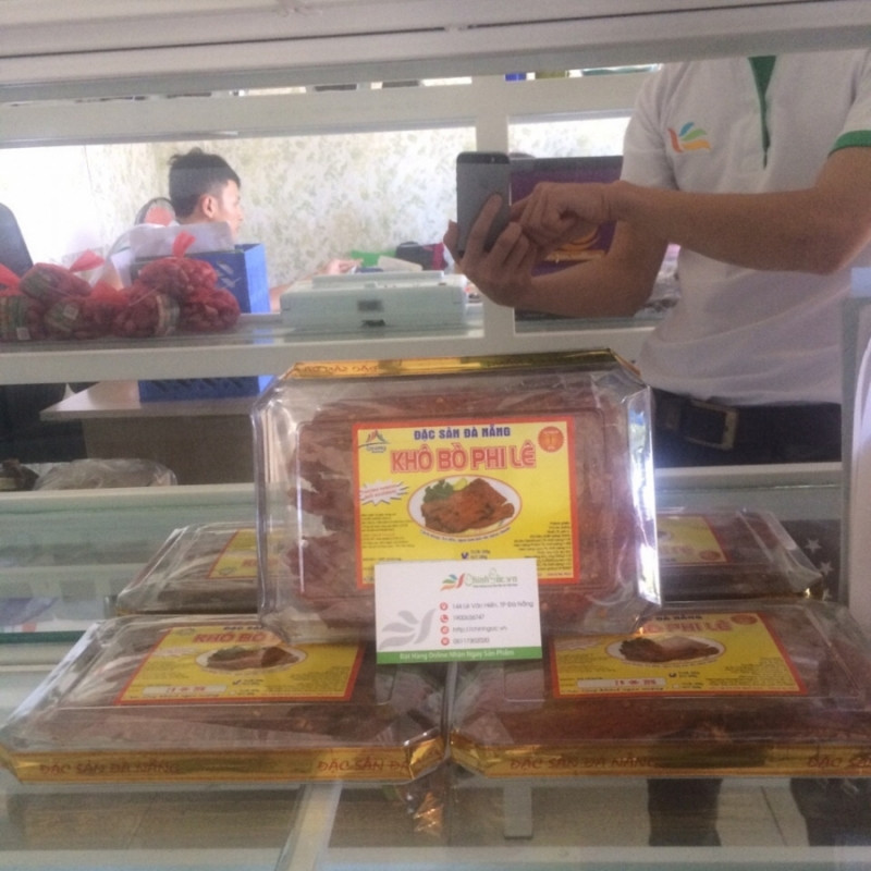 Cửa hàng đặc sản Chính Gốc - địa chỉ mua thịt bò khô ngon nhất Đà Nẵng