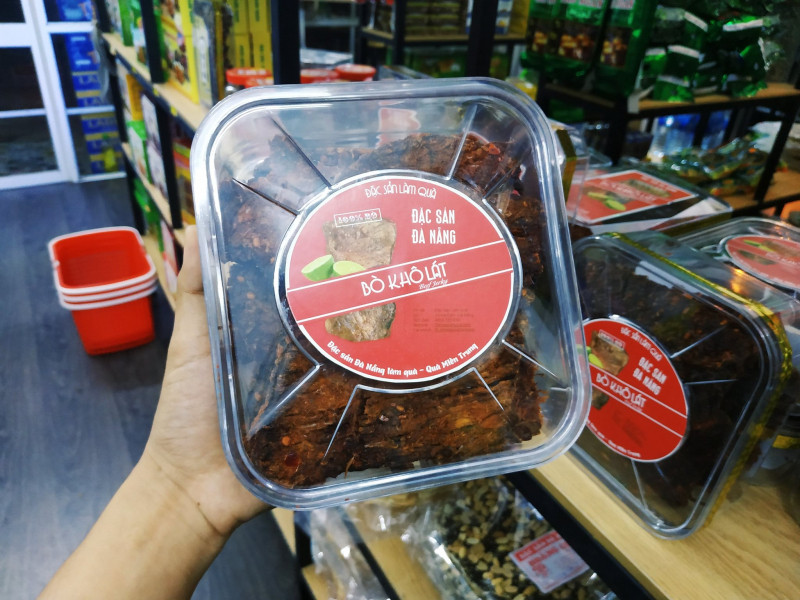 Đặc Sản Làm Quà - địa chỉ mua thịt bò khô ngon nhất Đà Nẵng