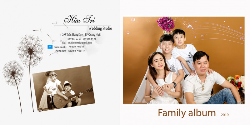 Studio Hữu Trí nơi mang nguồn cảm hứng cho từng thước ảnh đẹp đến gia đình khách hàng