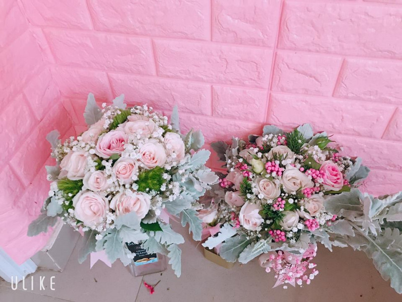 Thùy Nhiên chuyên cung cấp những mẫu hoa sáp đám cưới và hoa khai trương, hoa sinh nhật