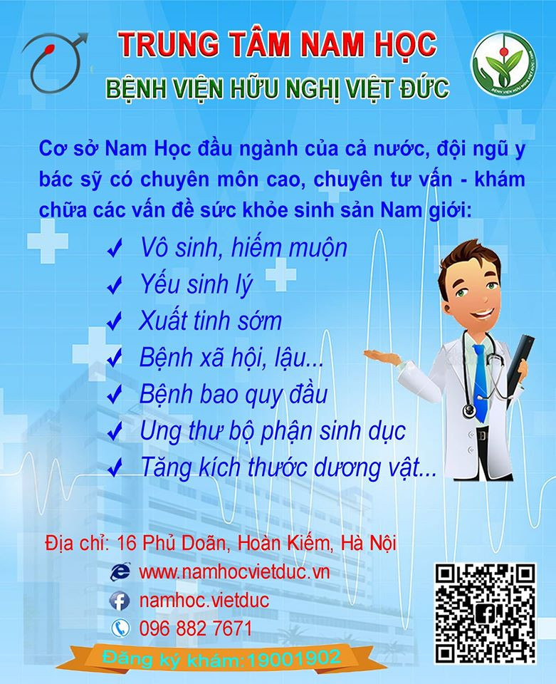 Trung tâm Nam Học - Bệnh viện Hữu Nghị Việt Đức