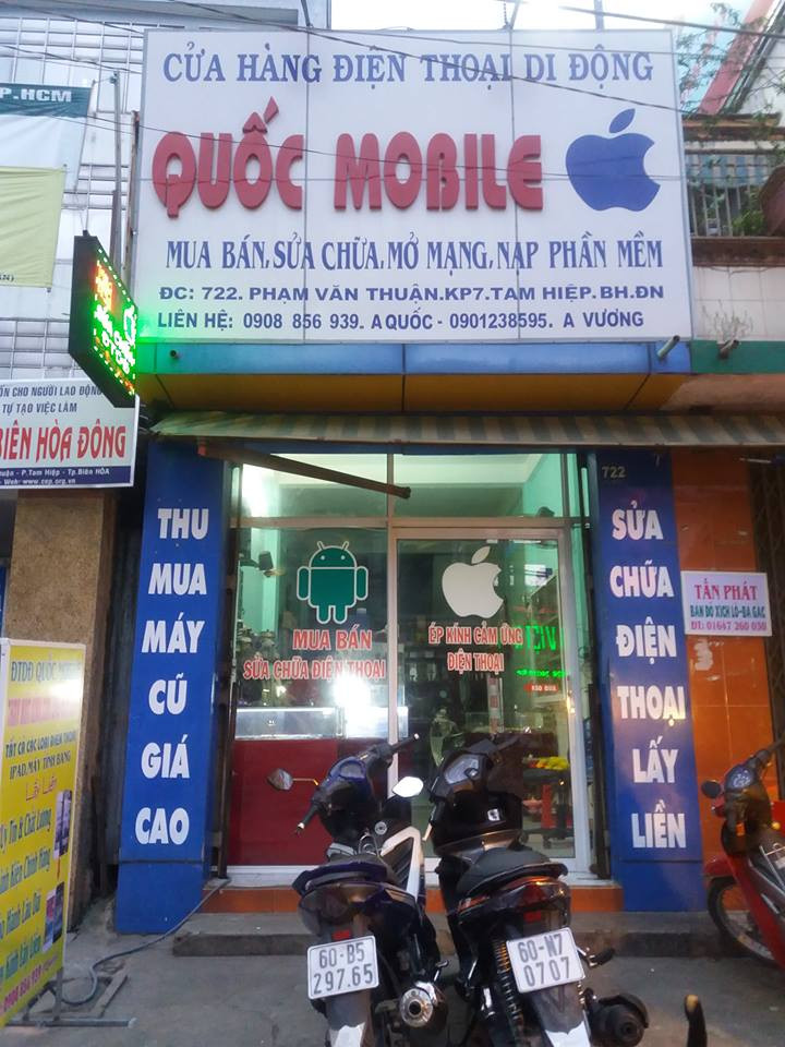 Cửa hàng sữa chữa điện thoại Quốc Mobile