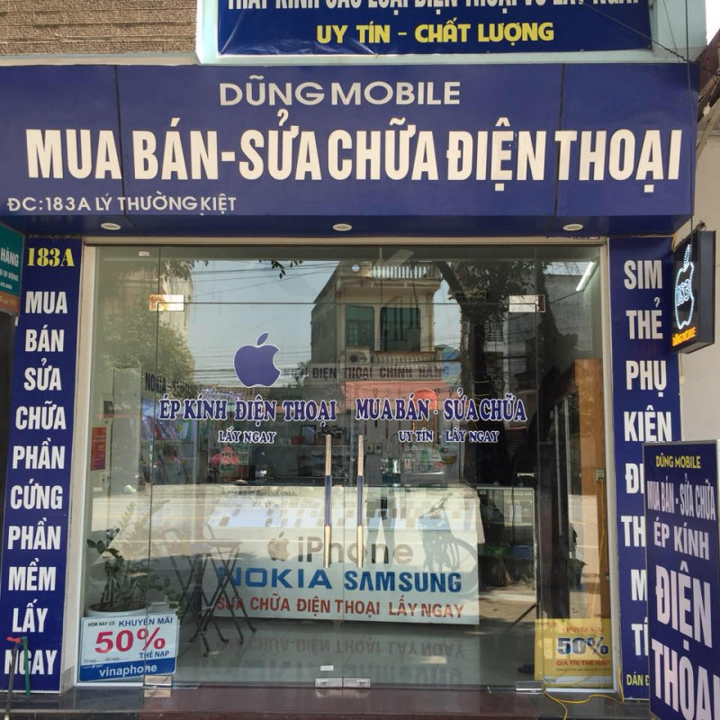 Cửa hàng sửa điện thoại Dũng Mobile