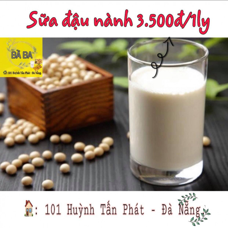 Sữa Đậu Nành Bà Ba - 101 Huỳnh Tấn Phát