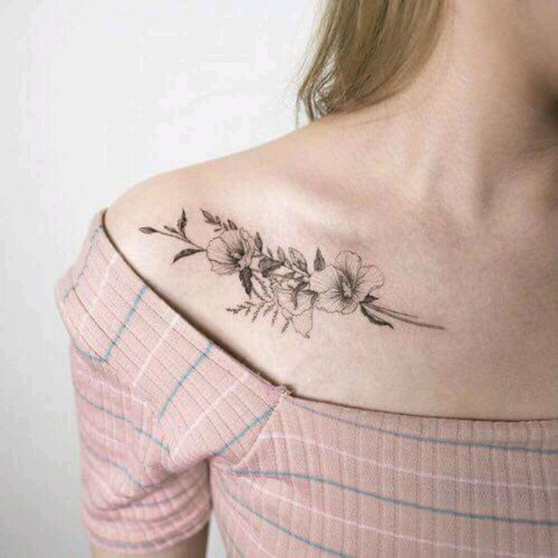 Flowers Tattoo gây ấn tượng đầu cho khách hàng bởi cái tên siêu đáng yêu