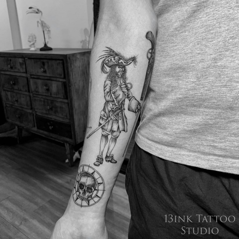 Hình xăm được thực hiện bởi ﻿13ink Tattoo Studio