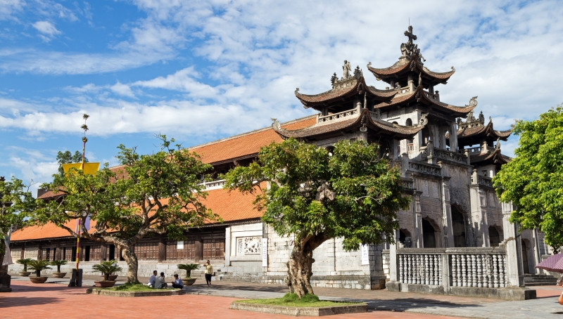 Góc nhỏ nhà thờ đá Phát Diệm