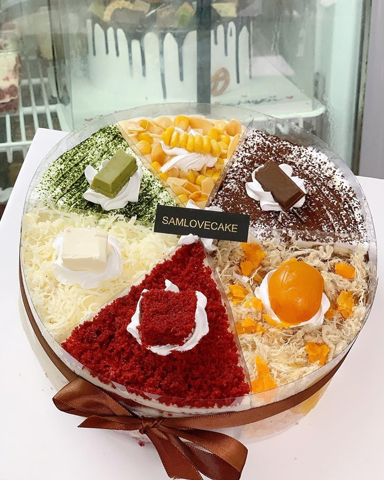 Samlovecake mix vị hấp dẫn thế này cơ mà