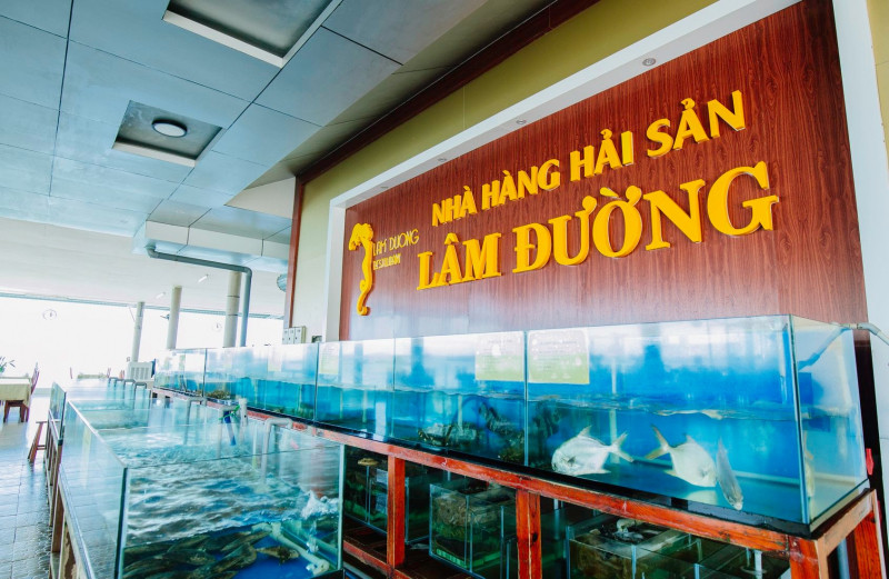 Hải sản là món chủ đạo tại nhà hàng Hải sản Lâm Đường