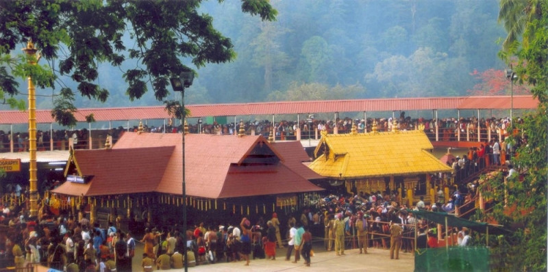 Đền thờ thần Ayyappa - địa điểm ban hành lệnh cấm với phụ nữ