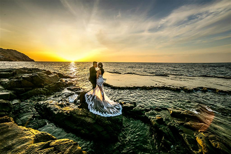 Chụp ảnh cưới lãng mạn tại Ninh Thuận