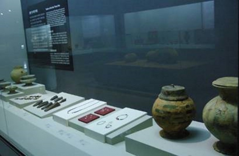 Các di vật được trưng bày tại bảo tàng Bokcheon