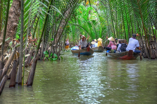 Du lịch cồn Phụng