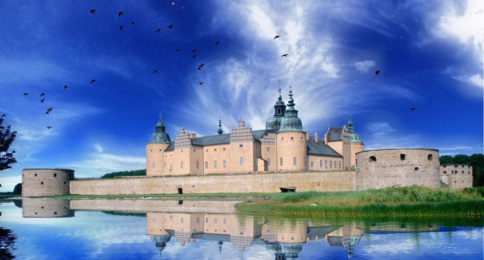 Toàn cảnh lâu đài Kalmar