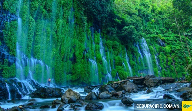 Thác nước Cotabaco - địa điểm du lịch nổi tiếng của Philippines