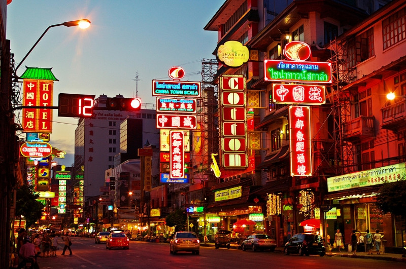 China town là khu phố nổi tiếng ở Singapore