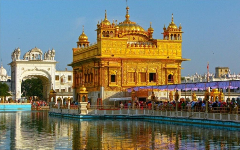 Chùa Vàng, Punjab ở Ấn Độ.