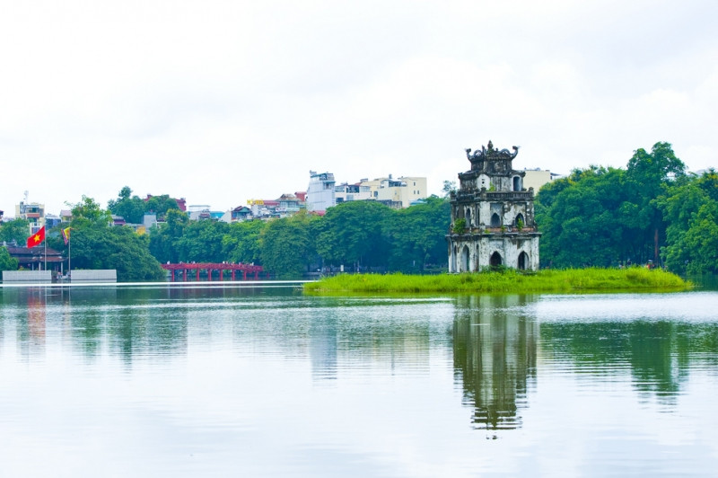 Hồ Gươm là biểu tượng lâu đời của Hà Nội