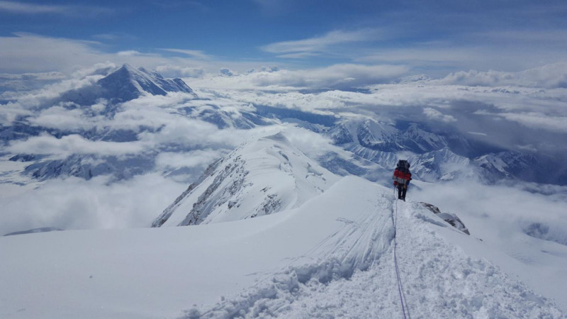 Đỉnh núi Denali ở bang Alaska (Mỹ)