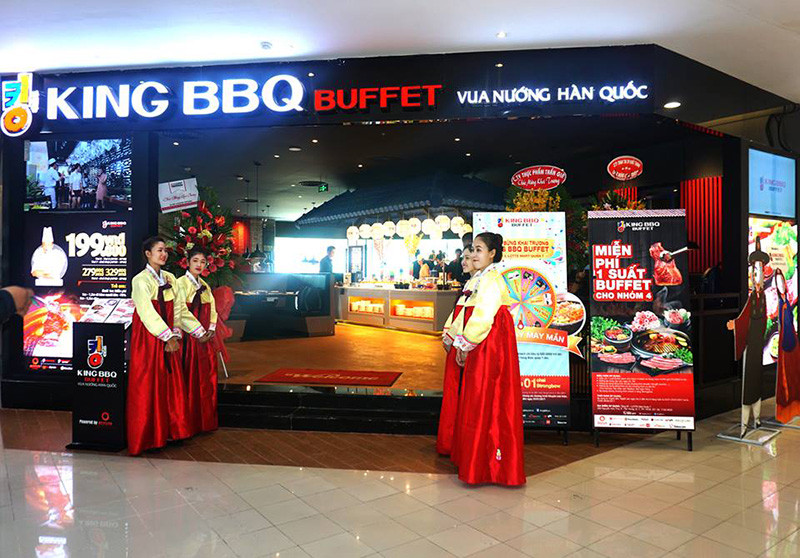 Buffet nướng Hàn Quốc King BBQ