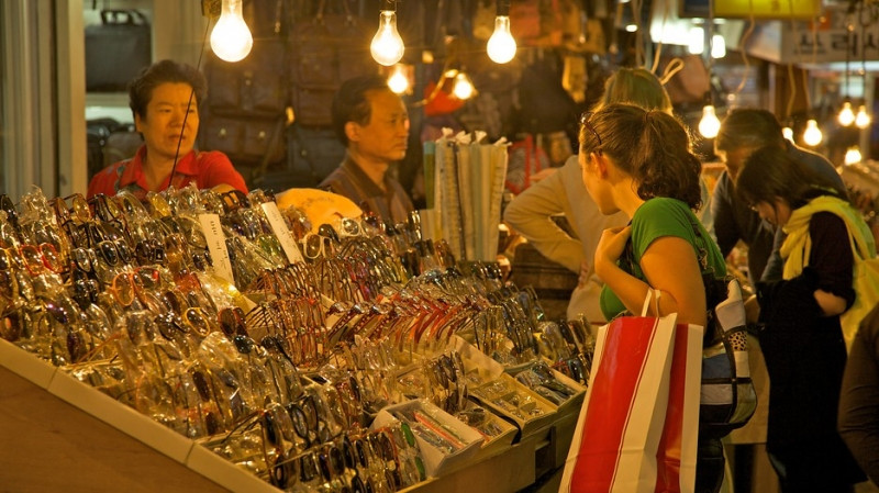 Chợ Namdaemun.