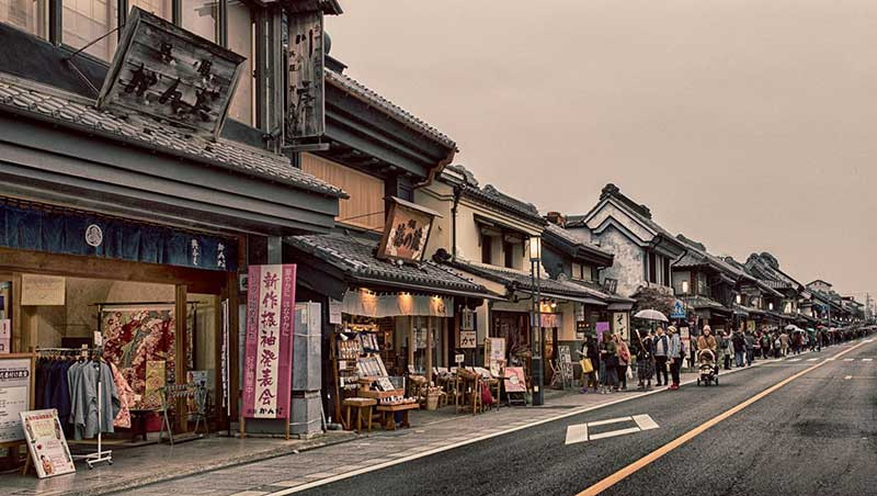 Vẻ đẹp cổ kính của phố Koedo-Kawagoe