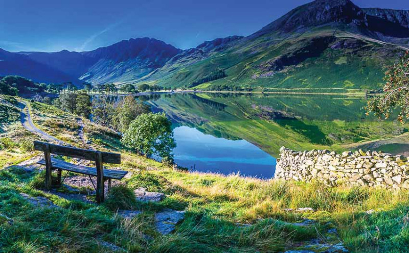 khung cảnh yên bình của Lake District