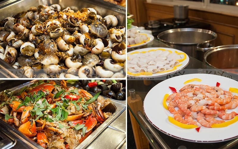 Món ăn của nhà hàng Buffet Level 9 luôn khiến thực khách phải trầm trồ