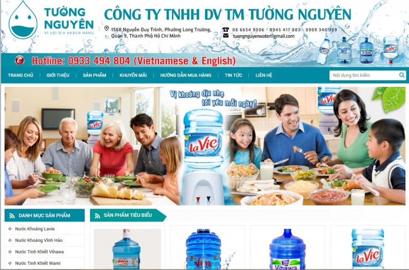 Đại lý nước uống Tường Nguyên