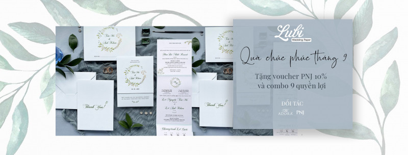 LuBi Wedding Paper - Save your Date