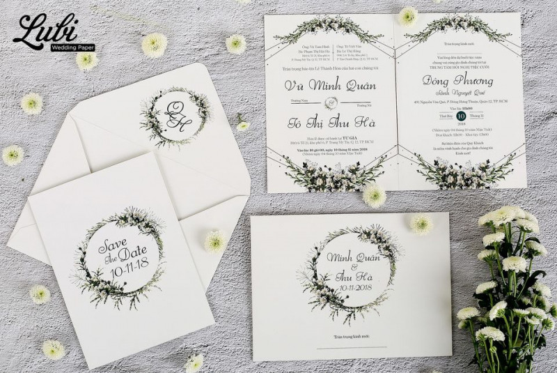 LuBi Wedding Paper - Save your Date