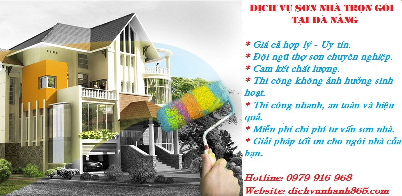 Dịch vụ thợ sơn nhà tại Đà Nẵng