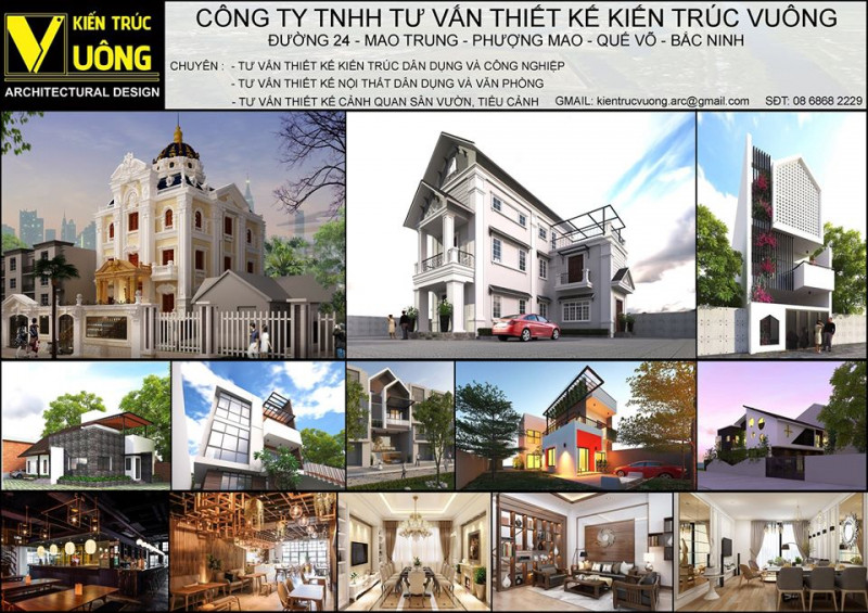 Công ty TNHH Tư vấn Thiết kế Kiến Trúc Vuông