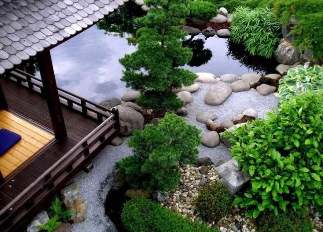 Phong cách thiết kế thi công tiểu cảnh sân vườn Nhật Bản